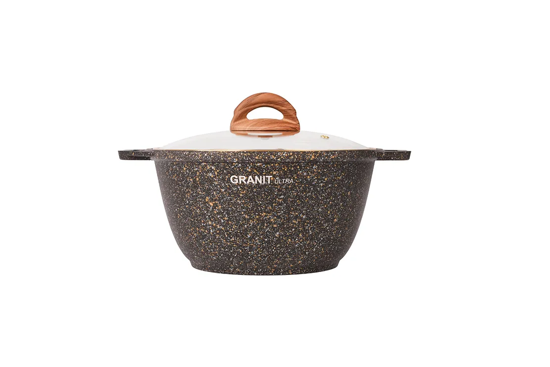кгбг32а кастрюля 3л со ст. кр, Granit ultra (black-gold) 2 